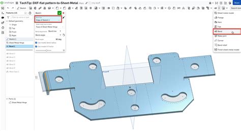 onshape sheet metal flat pattern|sheet metal flat pattern layout.